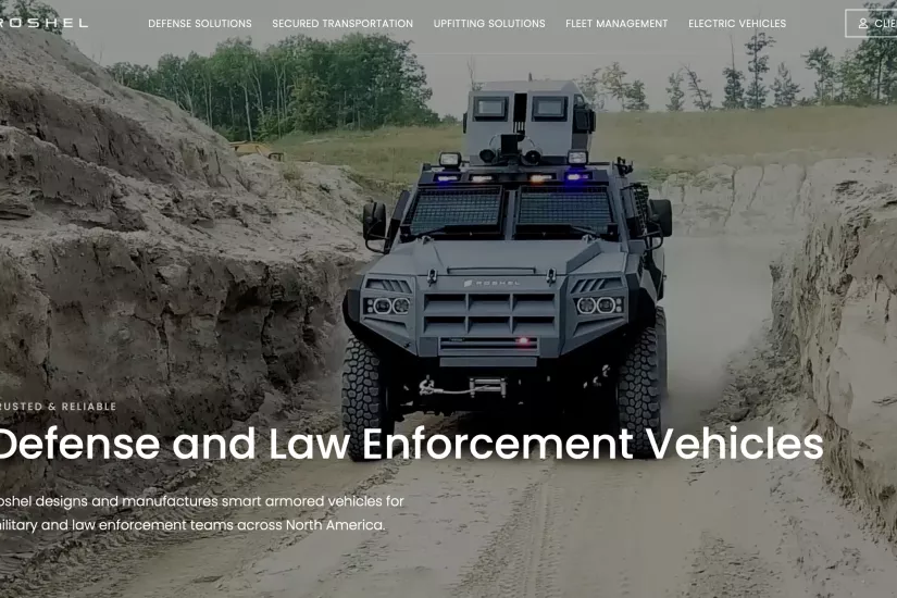 Roshel Armored Vehicle