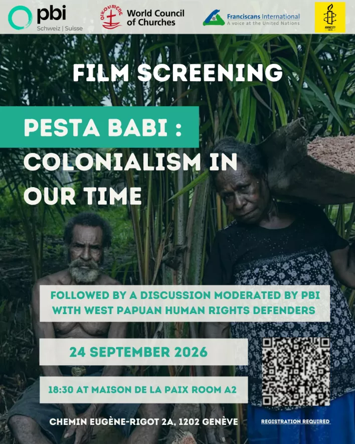 pesta babi screening event Geneva
